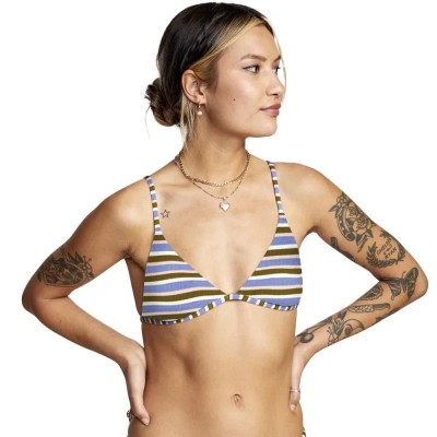 дамски,бански,костюми,rvca,for,days,triangle,bikini,top,blue,(multi)