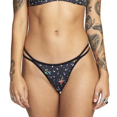 дамски,бански,костюми,rvca,uncaged,medium,bikini,bottom,grey,(rvca,black)