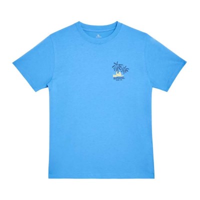 тениска,детски,тениски,rip,curl,plain,short,sleeve,t,shirt,electric,blue,(blue)