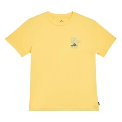 тениска,детски,тениски,rip,curl,plain,short,sleeve,t,shirt,yellow,(retro,yellow)