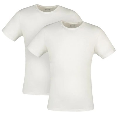 тениска,мъжки,тениски,boss,comfort,short,sleeve,t,shirt,2,units,white