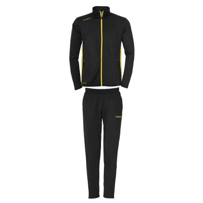анцуг,детски,анцузи,uhlsport,essential,classic,tracksuit,black,(black,lime,yellow)