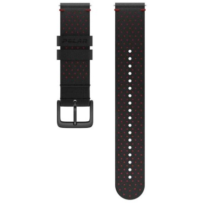 други,аксесоари,polar,leather,strap,20,mm,black,(black,grey)
