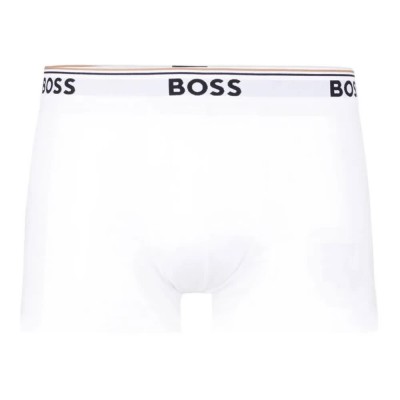 боксерки,мъжко,бельо,boss,power,boxers,3,units,white