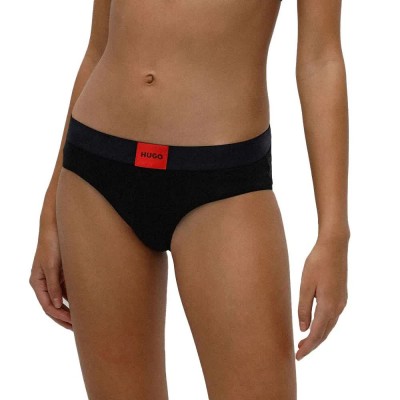дамско,бельо,дамски,бикини,и,танкини,hugo,high,waist,red,label,panties,black