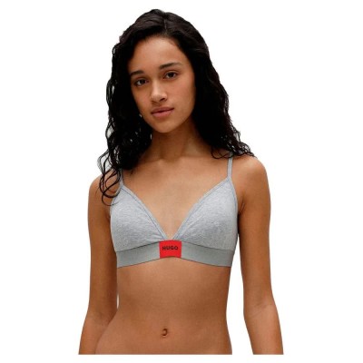 дамско,бельо,дамски,бикини,и,танкини,hugo,triangle,red,label,bra,medium,grey,(grey)