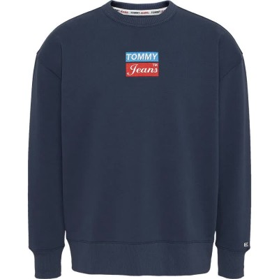 блуза,мъжки,пуловери,tommy,jeans,modern,essentials,sweatshirt,twilight,navy,(blue)