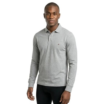 дамски,блузи,с,яка,мъжки,блузи,с,яка,tommy,hilfiger,1985,regular,fit,long,sleeve,polo,grey,(grey)