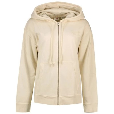 блуза,дамски,блузи,levi´s,®,graphic,standard,full,zip,sweatshirt,beige,(whitecap,gray)
