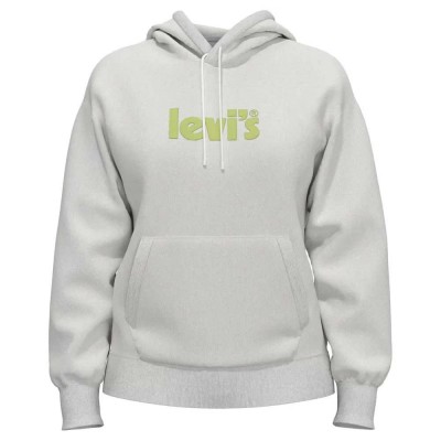 суичър,дамски,блузи,levi´s,®,graphic,standard,hoodie,bright,white,(grey)