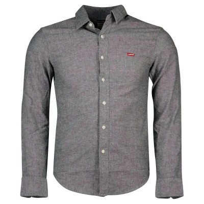 риза,с,дълъг,ръкав,мъжки,ризи,levi´s,®,battery,housemark,slim,long,sleeve,shirt,black,agate,(grey)