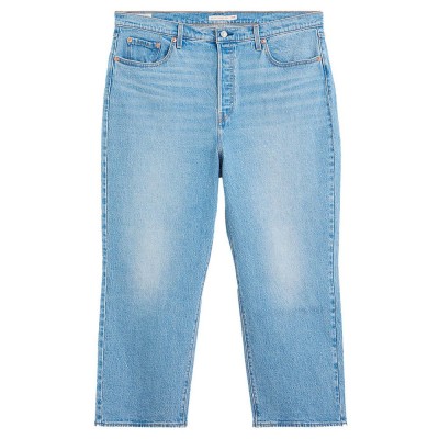 дънки,дамски,панталони,levi´s,ribcage,straight,ankle,jeans,blue