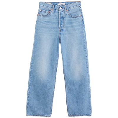 дънки,дамски,панталони,levi´s,®,ribcage,straight,ankle,jeans,light,indigo,(blue)