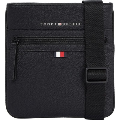 чанти,за,през,рамо,tommy,hilfiger,essential,small,crossbody,black,(black)