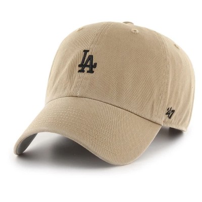 шапка,всички,шапки,47,mlb,los,angeles,dodgers,base,runner,clean,up,cap,khaki
