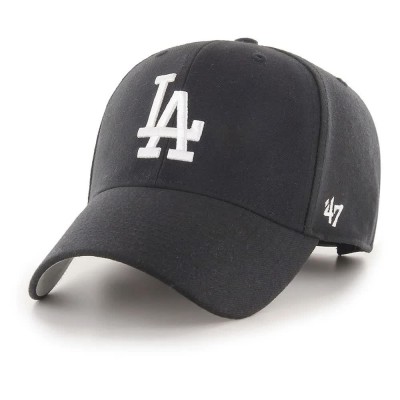 шапка,с,козирка,всички,шапки,47,mlb,los,angeles,dodgers,mvp,snapback,cap,black,(black)