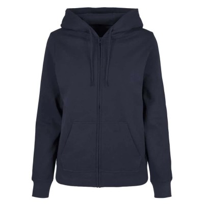 блуза,дамски,блузи,build,your,brand,basic,full,zip,sweatshirt,navy,(blue)