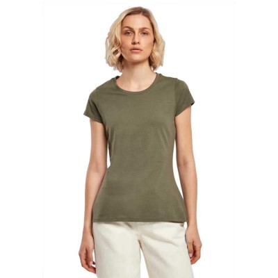 тениска,мъжки,тениски,дамски,тениски,build,your,brand,bb012,basic,short,sleeve,t,shirt,green,(olive)