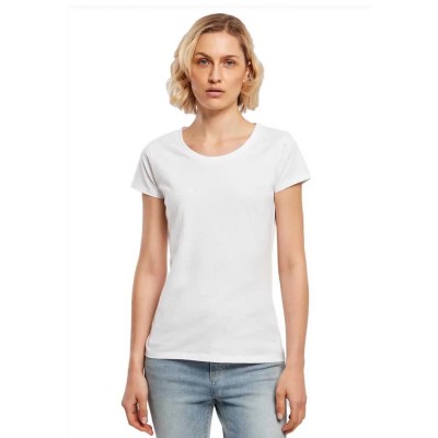 тениска,дамски,тениски,build,your,brand,basic,short,sleeve,t,shirt,white