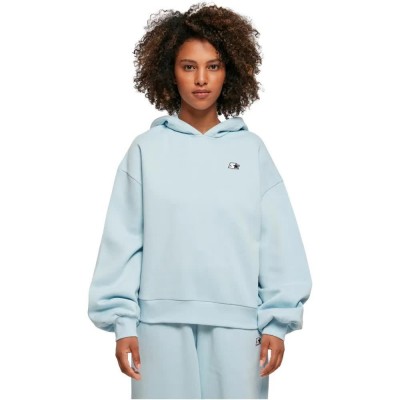 суичър,дамски,блузи,starter,black,label,essential,oversized,hoodie,blue,(ice,water,blue)