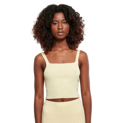 къса,блуза,дамски,топове,urban,classics,cropped,knit,top,soft,yellow,(yellow)