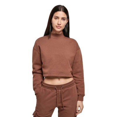 блуза,дамски,пуловери,дамски,плетени,дрехи,urban,classics,cropped,oversized,sweater,green,(bark)