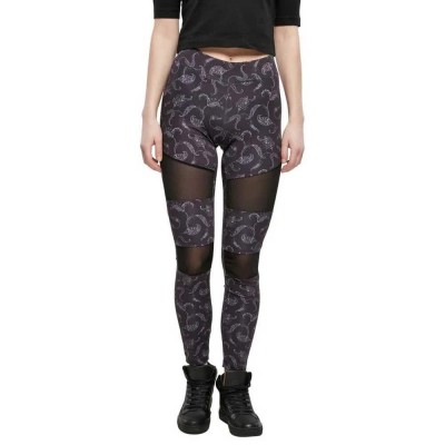 клин,дамски,клинове,дамски,чорапогащи,и,клинове,urban,classics,tech,aop,short,leggings,black,(black,paisley)