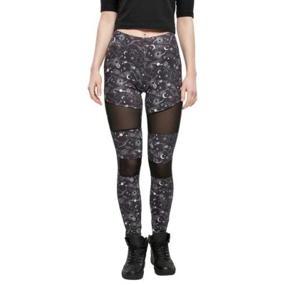 клин,дамски,клинове,дамски,чорапогащи,и,клинове,urban,classics,tech,aop,short,leggings,black,universe,(black)