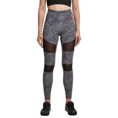 клин,дамски,клинове,дамски,чорапогащи,и,клинове,urban,classics,tech,aop,short,leggings,black,zen,(grey)