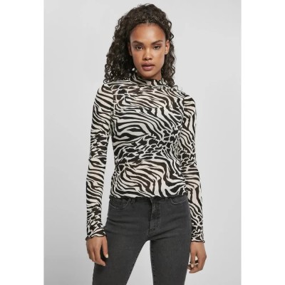 тениска,дамски,тениски,urban,classics,aop,mesh,long,sleeve,high,neck,t,shirt,white,(white,black)