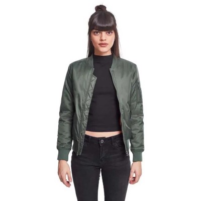 яке,дамски,якета,и,палта,urban,classics,basic,bomber,jacket,olive,(green)