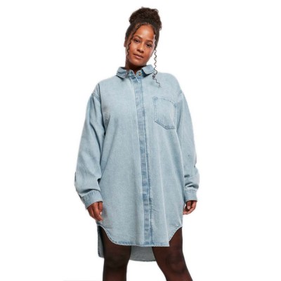 рокля,дамски,поли,и,рокли,urban,classics,oversized,long,sleeve,short,dress,blue