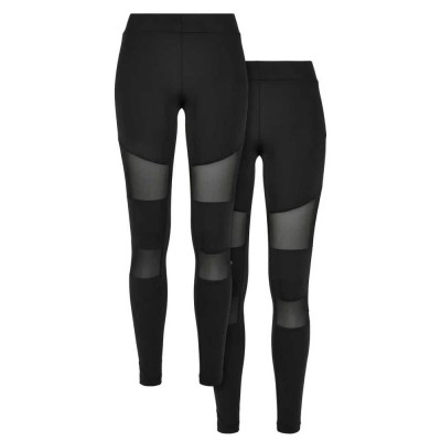 клин,дамски,клинове,дамски,чорапогащи,и,клинове,urban,classics,tech,mesh,leggings,2,units,black,(black,black)