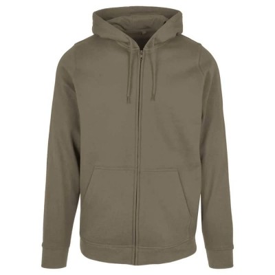 блуза,мъжки,пуловери,build,your,brand,basic,full,zip,sweatshirt,olive,(green)