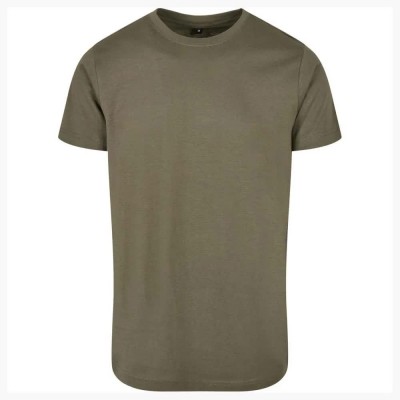 тениска,мъжки,тениски,build,your,brand,basic,short,sleeve,t,shirt,olive,(green)