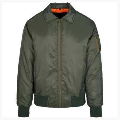 яке,мъжки,якета,build,your,brand,collar,bomber,jacket,green
