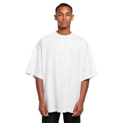 тениска,мъжки,тениски,build,your,brand,huge,short,sleeve,t,shirt,white