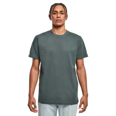 тениска,мъжки,тениски,build,your,brand,short,sleeve,t,shirt,grey,(bottle,green)