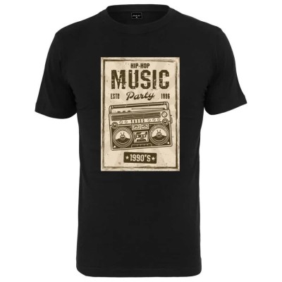 тениска,мъжки,тениски,mister,tee,retro,boom,short,sleeve,t,shirt,black,(black)