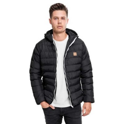яке,мъжки,якета,urban,classics,basic,bubble,jacket,black,white,black,(black)