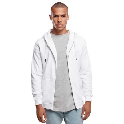 блуза,мъжки,пуловери,urban,classics,basic,terry,full,zip,sweatshirt,white,(white)