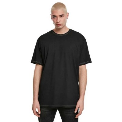 тениска,мъжки,тениски,urban,classics,heavy,oversized,contrast,stitch,short,sleeve,t,shirt,black,(black,electric,lime)