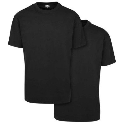 тениска,мъжки,тениски,дамски,тениски,urban,classics,heavy,oversized,short,sleeve,t,shirt,2,units,black,(black,black)