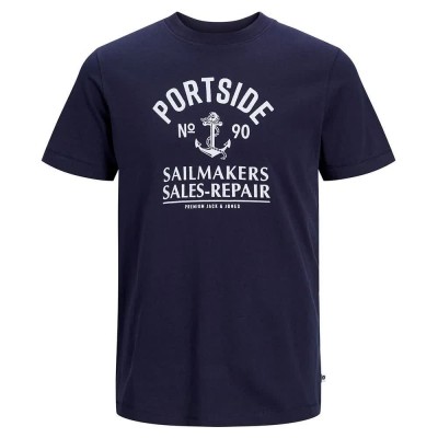 тениска,мъжки,тениски,jack,&,jones,blu,bay,side,short,sleeve,t,shirt,blue,(seaborne)