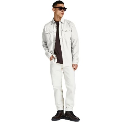 риза,с,дълъг,ръкав,мъжки,ризи,jack,&,jones,blu,summer,field,long,sleeve,shirt,white,(cloud,dancer)