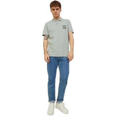 мъжки,блузи,с,яка,jack,&,jones,logan,aop,short,sleeve,polo,grey,(slate,gray)