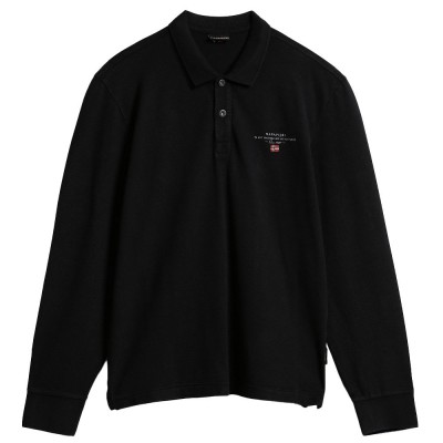 мъжки,блузи,с,яка,napapijri,elbas,4,long,sleeve,polo,black