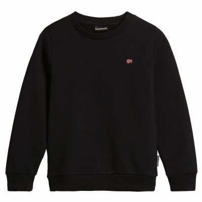 блуза,детски,блузи,napapijri,k,balis,2,sweatshirt,black,041,(black)