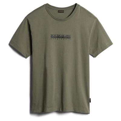 тениска,мъжки,тениски,napapijri,s,box,3,short,sleeve,t,shirt,green,(green,lichen)