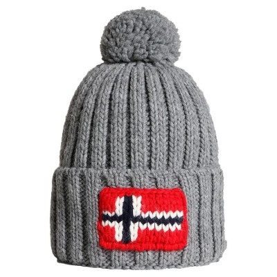 шапка,всички,шапки,napapijri,semiury,5,beanie,grey,(medium,grey,melange)
